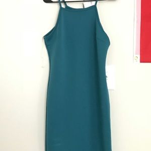 Teal dress